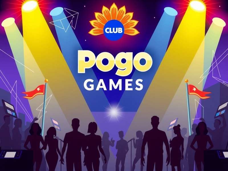 Pogo Club Sign-In Dashboard showing games and rewards
