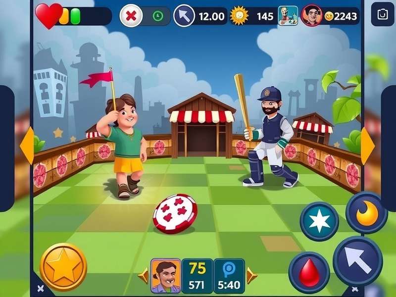 Colorful balloons in Poppit! game screen