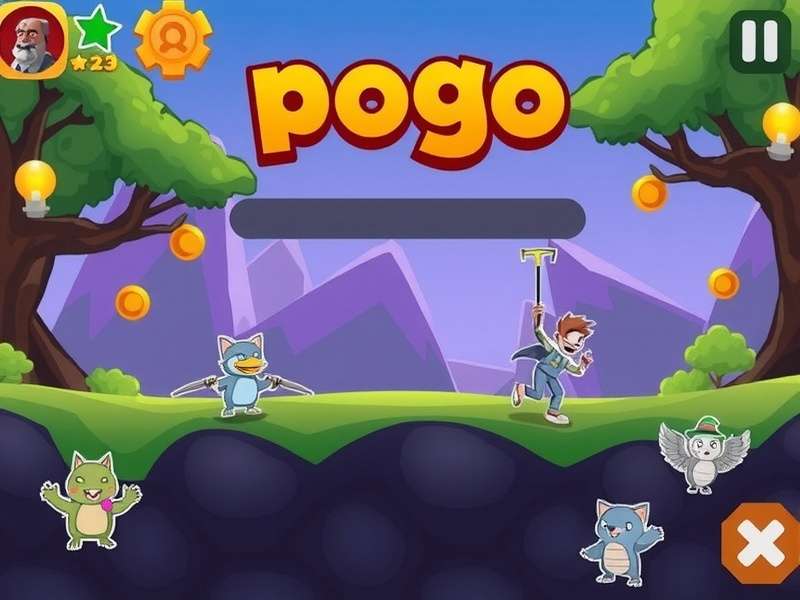 Pogo Games Collection - Multiple popular Pogo games displayed