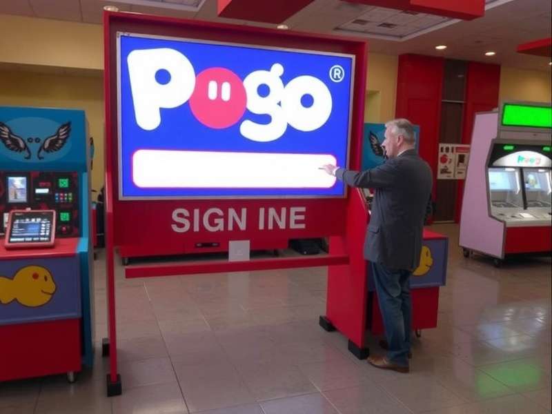 A diverse group of people enjoying online games together on various devices, representing the Pogo community.