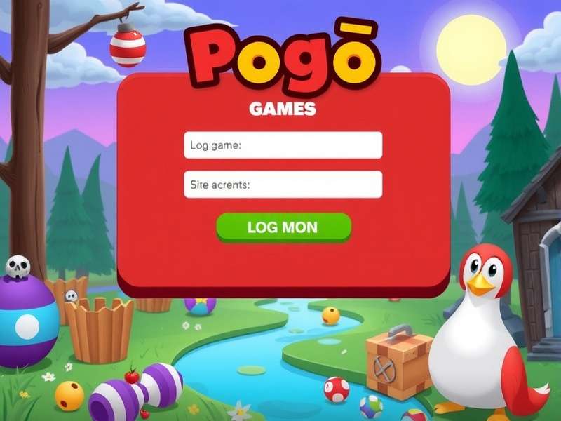 Pogo Games Login Interface on Multiple Devices
