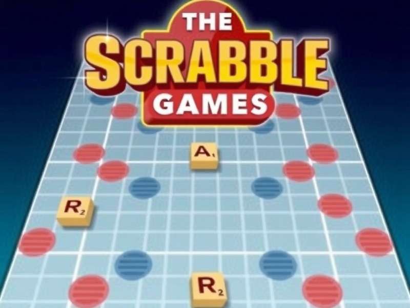 Pogo Games Scrabble Free Online gameplay interface showing word tiles and board