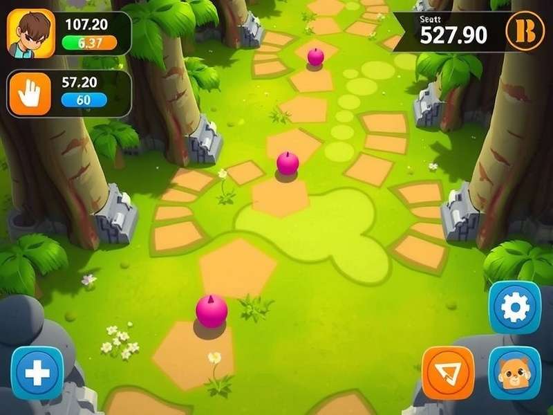 Colorful collage of popular Pogo game screens and icons