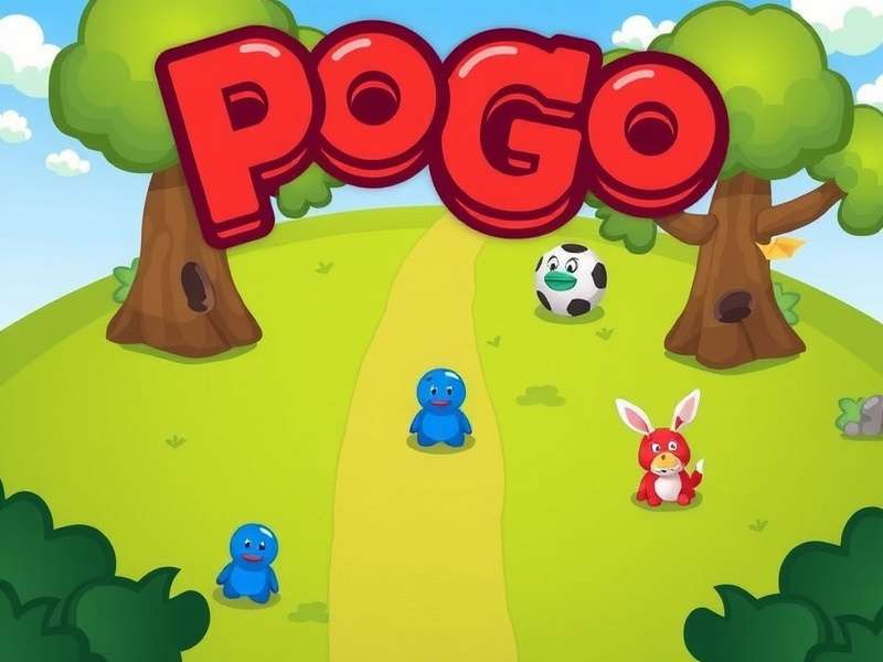 Pogo Games Collection Screen showing popular titles like Poppit! and Word Whomp