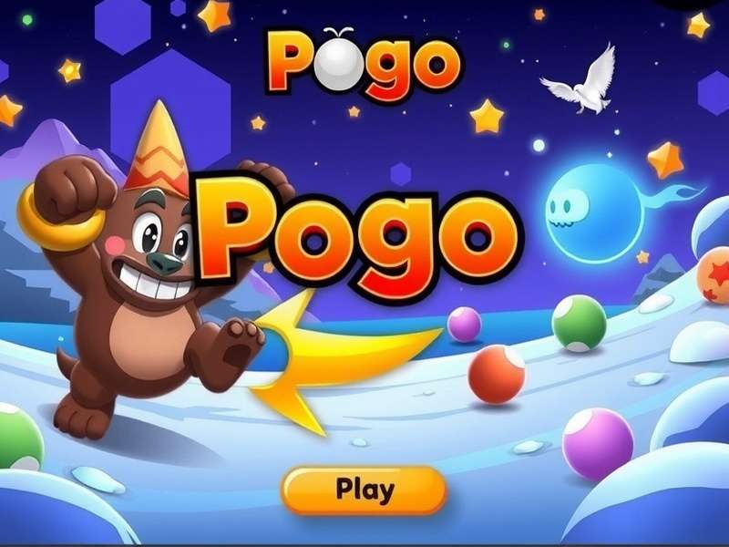 Collection of popular Pogo games including Scrabble, Bingo, and Mahjong Safari