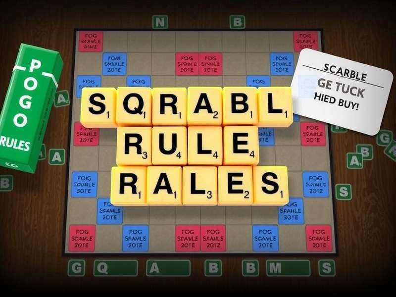 Scrabble tiles arranged on a wooden board spelling the word POGO