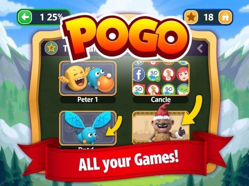 Pogo Games Ea App interface on multiple devices
