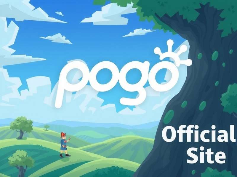 Pogo player enjoying a game on laptop