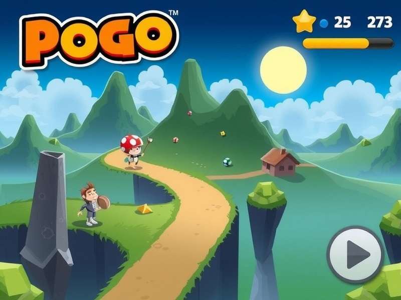 Pogo Games being played on an iPhone and iPad screen showing vibrant puzzle interfaces