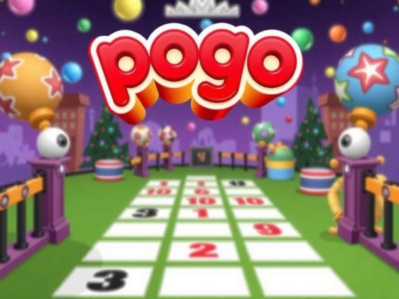 Pogo Game token and badge collection screen