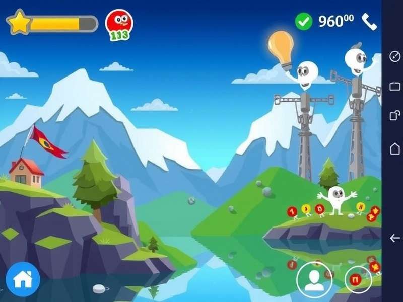 Person playing mobile games on Android phone with Pogo game visible