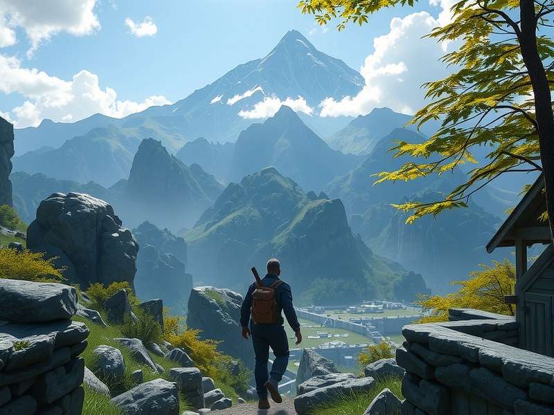 A person's hand tapping on a tablet showing a colorful casual game interface