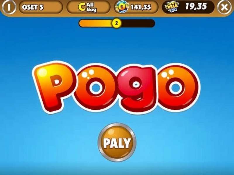 A vibrant digital screen showing multiple popular Pogo games in action