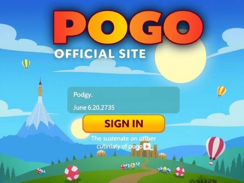 Pogo game login screen on multiple devices