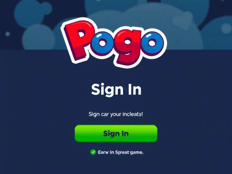 Pogo Sign In Page – Easy login to access Pogo games free play, mahjong, scrabble and more