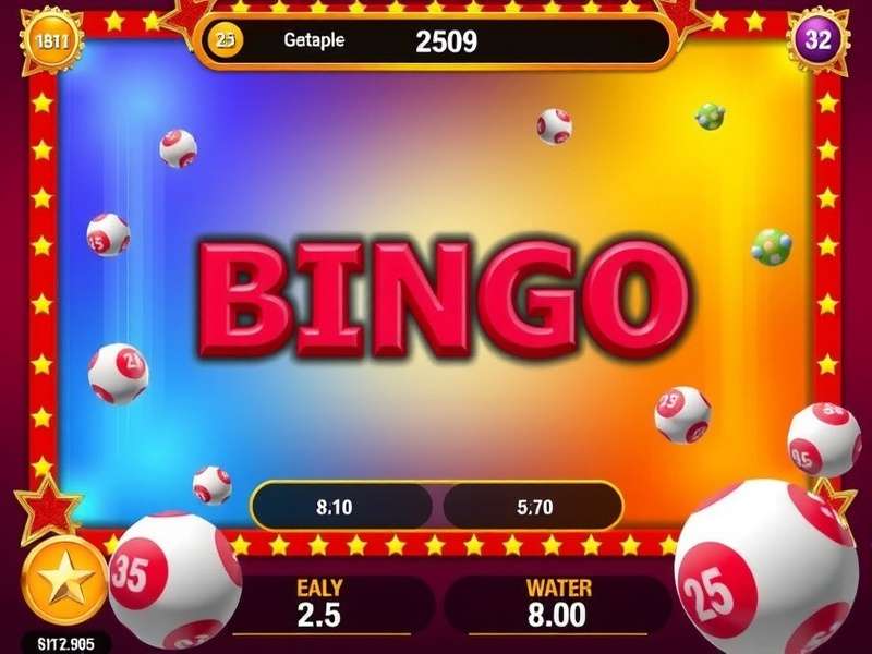 Pogo Games Online Play Bingo interface showing multiple bingo cards and chat room
