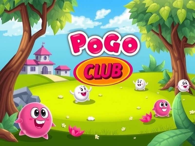 Club Pogo Games dashboard showing Bingo Luau and Scrabble for Indian players