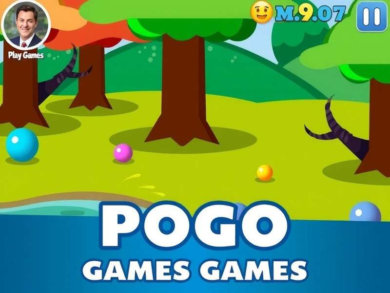 Free Pogo Games Play Now – colourful game board with Mahjong tiles, cards, and puzzle elements