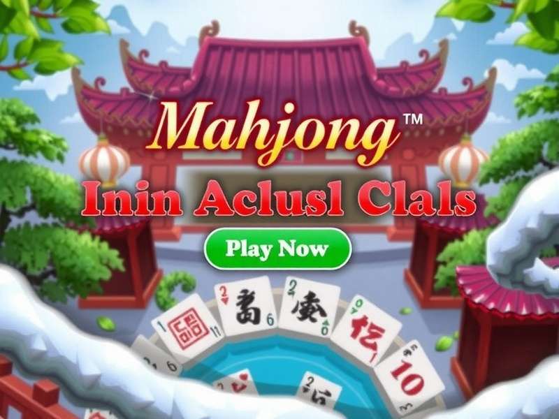 Pogo Games Mahjong tiles arranged on a vibrant green board with traditional Indian decor background