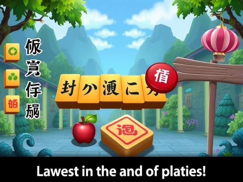 Pogo Games Mahjong Garden – vibrant tile-matching gameplay screenshot