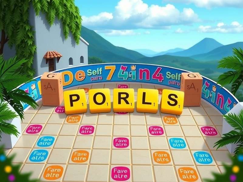 Pogo Games Online Play Scrabble – virtual Scrabble board with letter tiles and score display