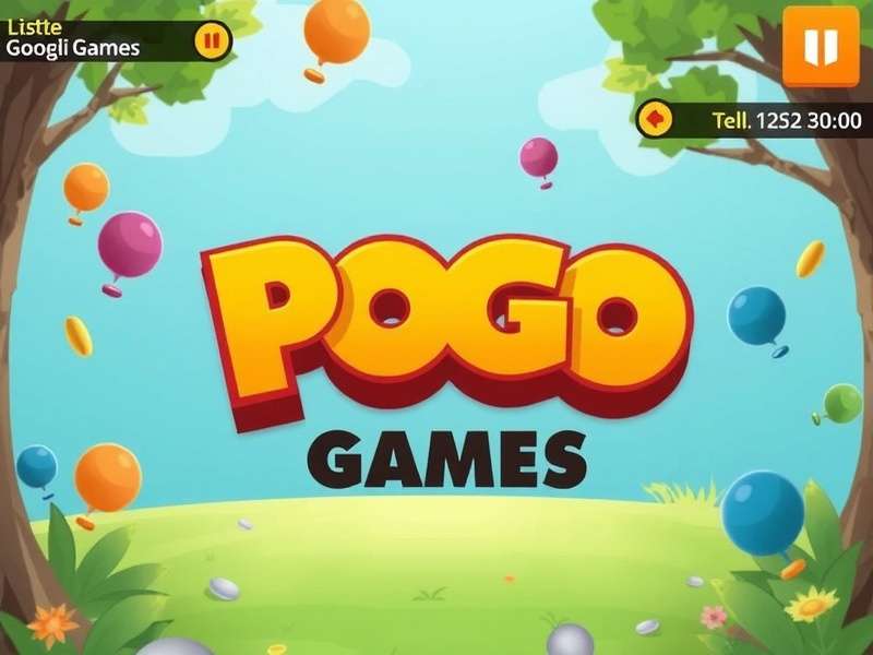 Pogo Games Free Online Play – vibrant game collection banner